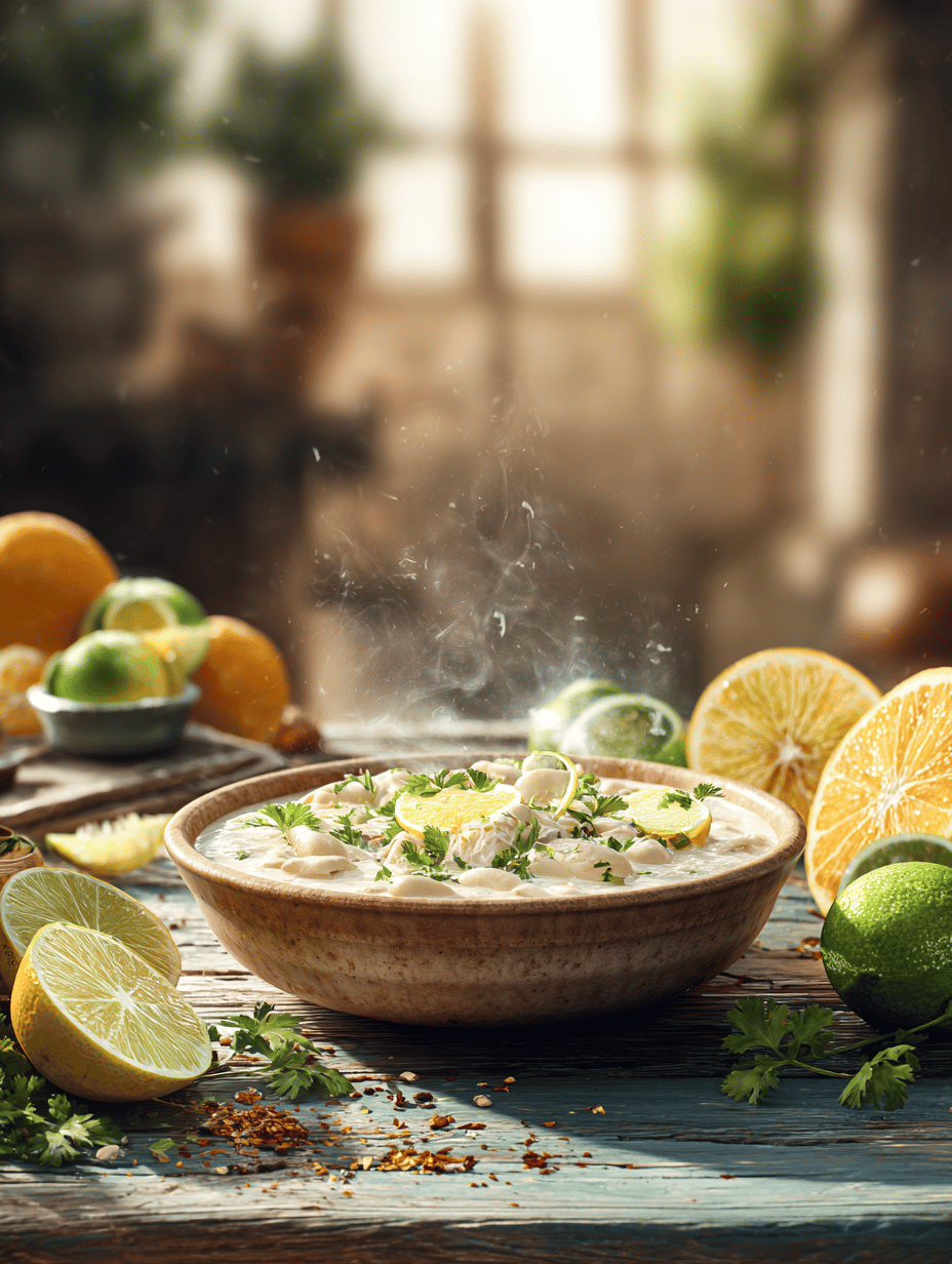 White Chicken Chili Recipe: A Cozy Bowl with a Twist of Citrus and Spice