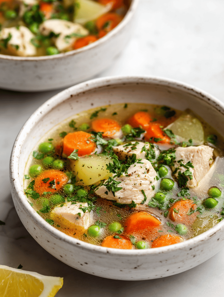 Homemade Chicken Soup: A Cozy Cure with a Twist