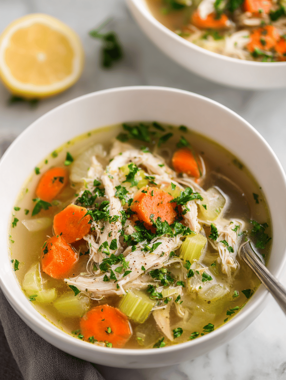 slow cooker chicken soup recipe