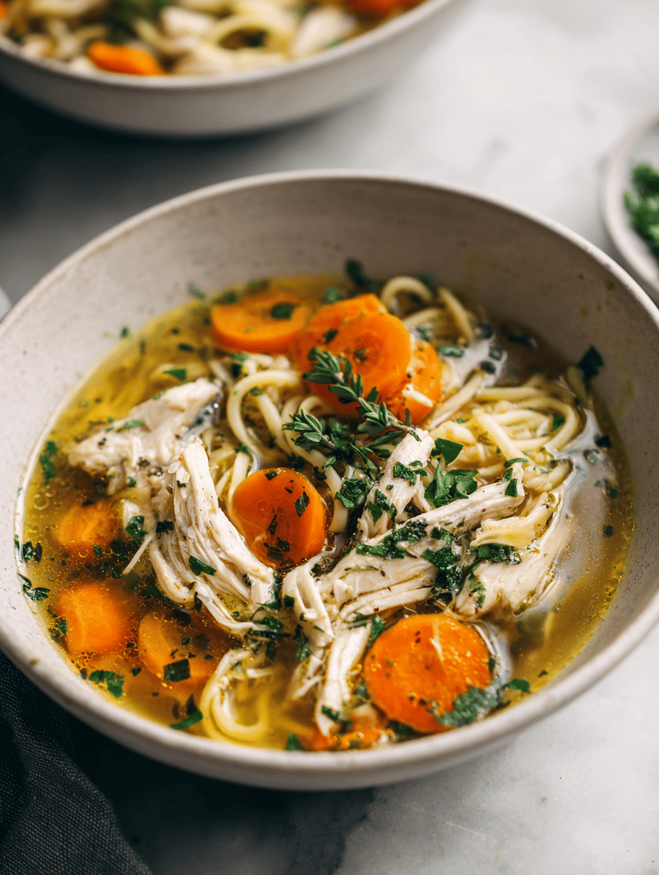 quick chicken soup recipe