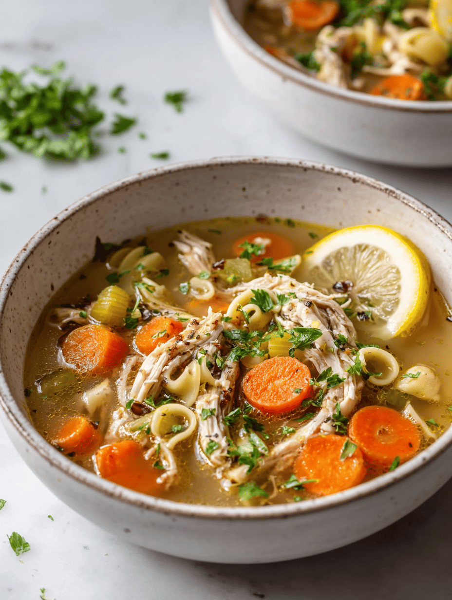 healing chicken soup recipe